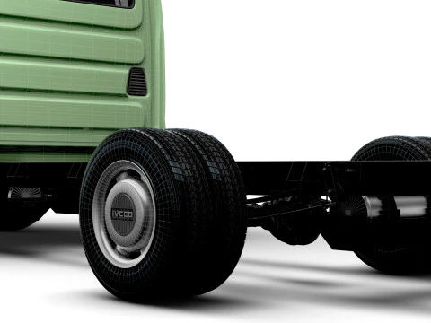 Podwozie Iveco Daily Double Cab L5 2026 Model 3D