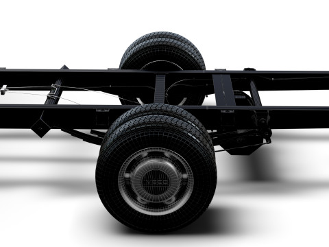 Iveco Daily Double Cab L5 Fahrgestell 2026 3D Modell