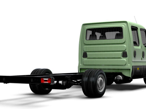 Podwozie Iveco Daily Double Cab L5 2026 Model 3D