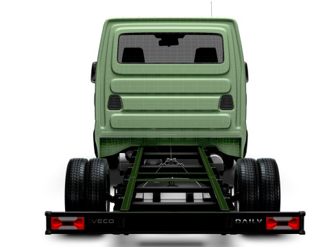 Iveco Daily Double Cab L5 Fahrgestell 2026 3D Modell