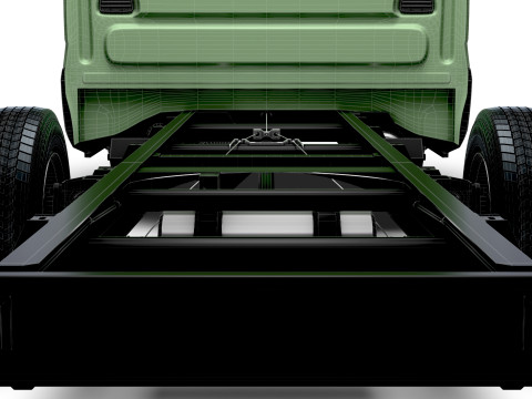 Iveco Daily Double Cab L5 Fahrgestell 2026 3D Modell