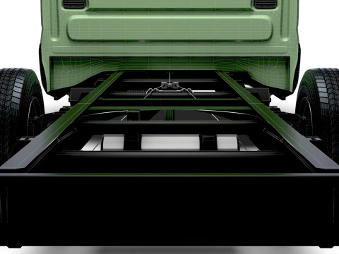 Podwozie Iveco Daily Double Cab L5 2026 Model 3D