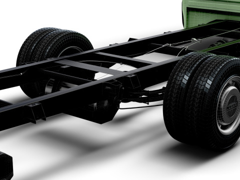 Iveco Daily Double Cab L5 Fahrgestell 2026 3D Modell