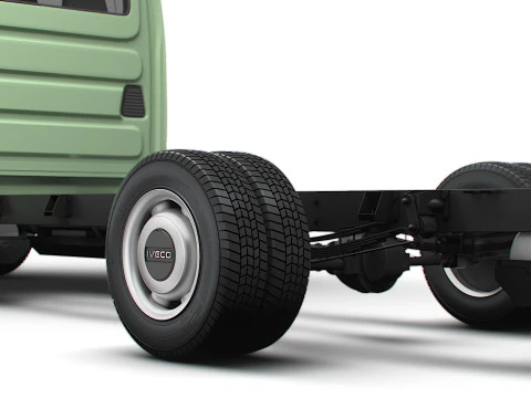 Iveco Daily Double Cab L6 Fahrgestell 2026 3D Modell