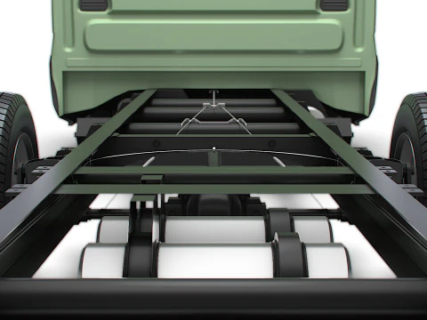 Iveco Daily Double Cab L6 Fahrgestell 2026 3D Modell