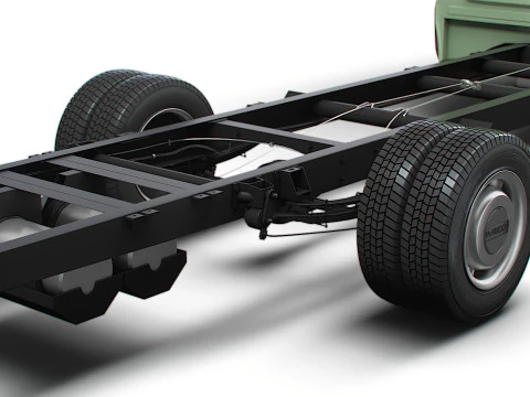 Iveco Daily Double Cab L6 Fahrgestell 2026 3D Modell