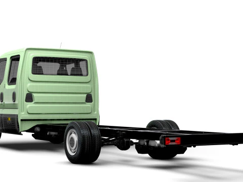 Iveco Daily Double Cab L6 Fahrgestell 2026 3D Modell