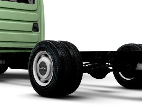Iveco Daily Double Cab L6 Fahrgestell 2026 3D Modell