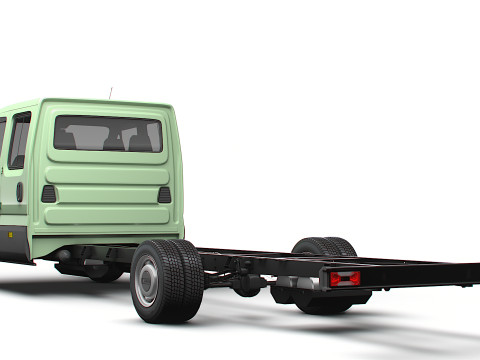 Iveco Daily Double Cabine L7 Châssis 2026 Modèle 3D
