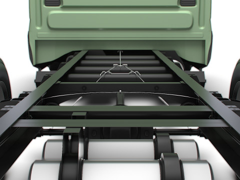 Iveco Daily Double Cabine L7 Châssis 2026 Modèle 3D