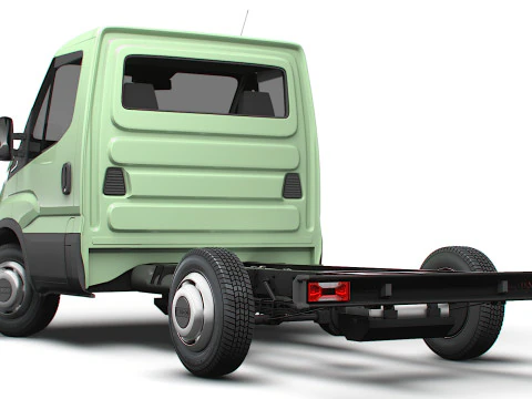 Iveco Daily Single Cab L1 Chassis 2026 3D Model