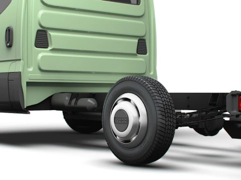 Iveco Daily Single Cab L1 Chassis 2026 3D Model