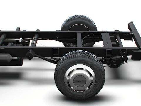 Iveco Daily Single Cab L1 Chassis 2026 3D Model