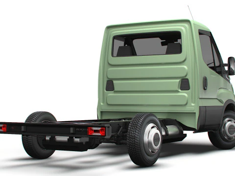 Iveco Daily Single Cab L1 Chassis 2026 3D Model