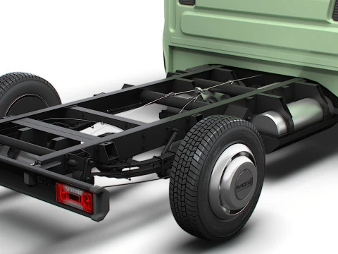 Iveco Daily Single Cab L1 Chassis 2026 3D Model