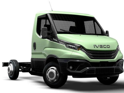 Iveco Daily Single Cab L1 Chassis 2026 3D Model