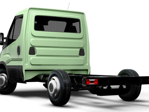 Iveco Daily Single Cab L1 Chassis 2026 3D Model