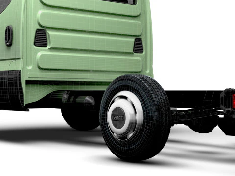 Iveco Daily Single Cab L1 Chassis 2026 3D Model
