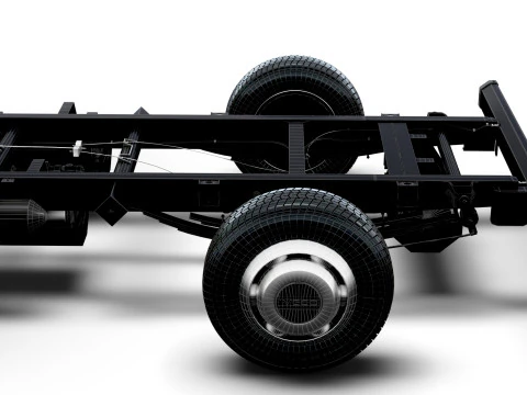 Iveco Daily Single Cab L1 Chassis 2026 3D Model