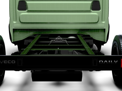 Iveco Daily Single Cab L1 Fahrgestell 2026 3D Modell