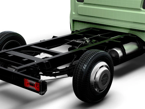 Iveco Daily Single Cab L1 Chassis 2026 3D Model