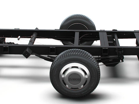 Iveco Daily Single Cab L2-chassis 2026 3D Model