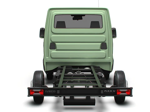 Iveco Daily Single Cab L2-chassis 2026 3D Model