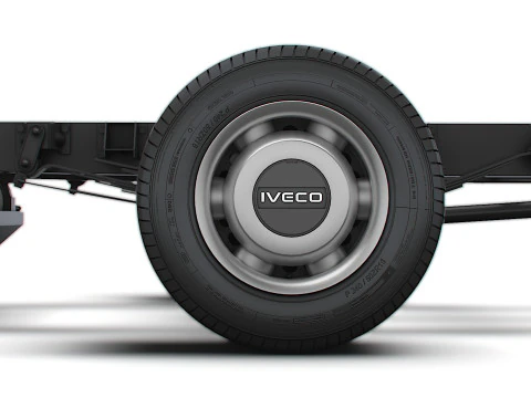 Iveco Daily Single Cab L2-chassis 2026 3D Model
