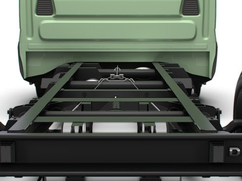 Sasis Iveco Daily Single Cab L2 2026 Model 3D