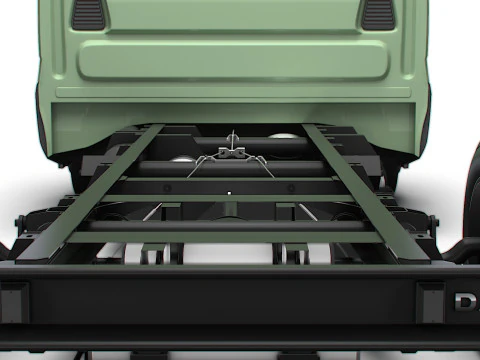 Iveco Daily Single Cab L2-chassis 2026 3D Model