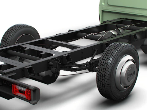 Iveco Daily Single Cab L2-chassis 2026 3D Model