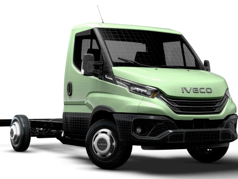 Iveco Daily Single Cab L2-chassis 2026 3D Model