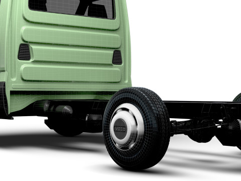 Sasis Iveco Daily Single Cab L2 2026 Model 3D