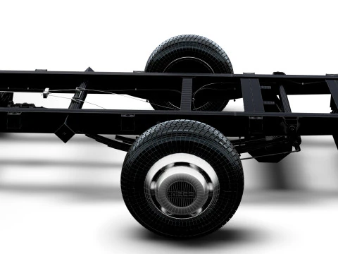 Iveco Daily Single Cab L2-chassis 2026 3D Model