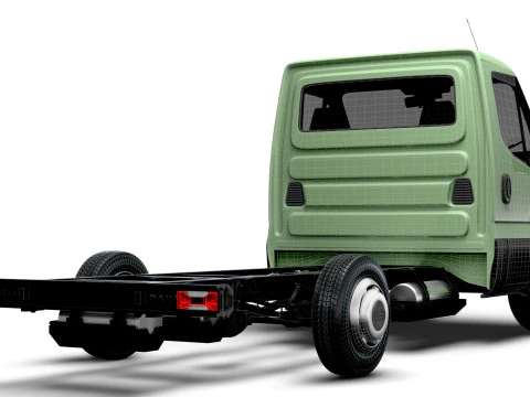 Iveco Daily Single Cab L2-chassis 2026 3D Model