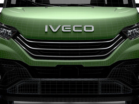 Iveco Daily Single Cab L2-chassis 2026 3D Model