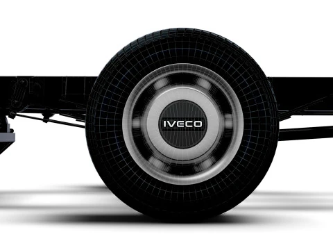 Iveco Daily Single Cab L2-chassis 2026 3D Model
