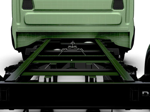 Iveco Daily Single Cab L2-chassis 2026 3D Model