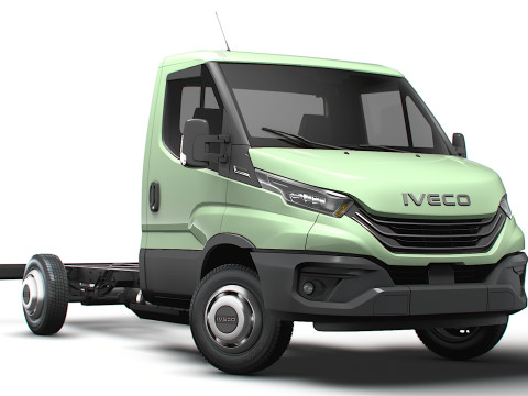 Iveco Daily Tek Kabin L3 Şasi 2026 3D Model