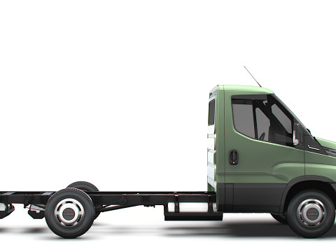 Podwozie Iveco Daily z pojedynczą kabiną L3 2026 Model 3D