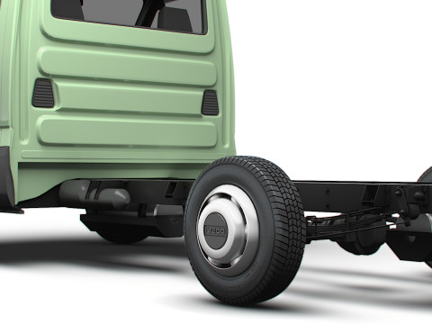 Podwozie Iveco Daily z pojedynczą kabiną L3 2026 Model 3D