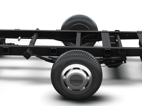 Podwozie Iveco Daily z pojedynczą kabiną L3 2026 Model 3D