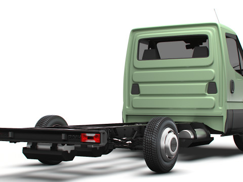 Podwozie Iveco Daily z pojedynczą kabiną L3 2026 Model 3D