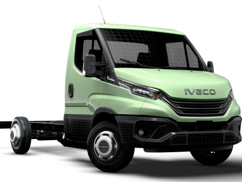 Podwozie Iveco Daily z pojedynczą kabiną L3 2026 Model 3D