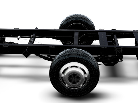 Podwozie Iveco Daily z pojedynczą kabiną L3 2026 Model 3D