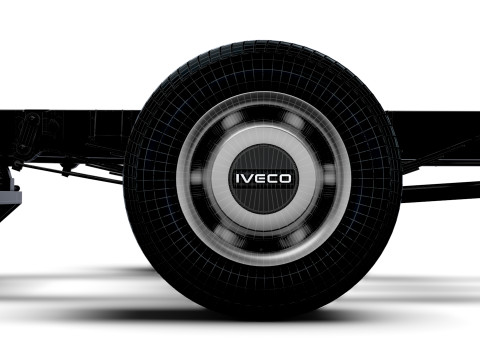 Podwozie Iveco Daily z pojedynczą kabiną L3 2026 Model 3D