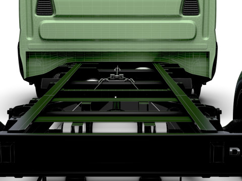 Podwozie Iveco Daily z pojedynczą kabiną L3 2026 Model 3D