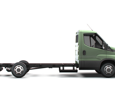 Iveco Daily Single Cab L4-chassis 2026 3D Model