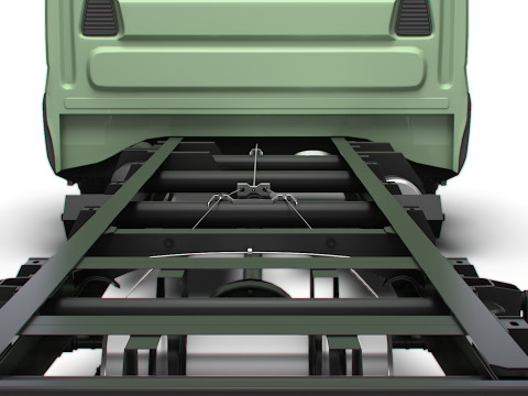 Iveco Daily Single Cab L4-chassis 2026 3D Model