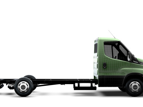 Iveco Daily Single Cab L4-chassis 2026 3D Model